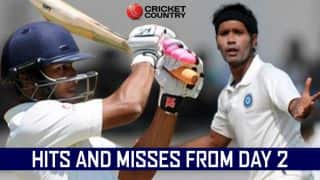 Ranji Trophy 2017-18, quarter-finals, Day 2: Mayank Agarwal's break from hundreds, Ashok Dinda's economical spell and more